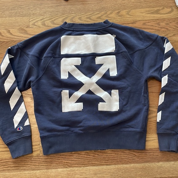 Off White Champion Sweatshirt - Picture 4 of 4